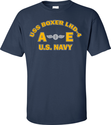 USS BOXER LHD-4 Rate AE Aviation Electricians Mate T-Shirt