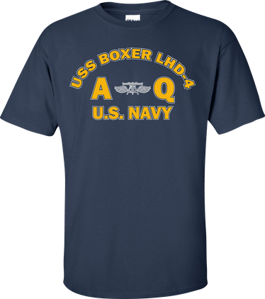 USS BOXER LHD-4 Rate AQ Aviation Fire Control Technician T-Shirt
