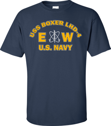 USS BOXER LHD-4 Rate EW Electronics Warfare Technician T-Shirt