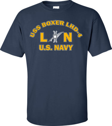 USS BOXER LHD-4 Rate LN Legalman T-Shirt