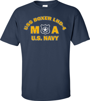 USS BOXER LHD-4 Rate MA Master At Arms T-Shirt