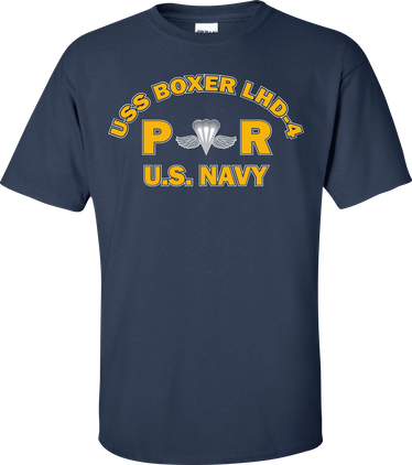 USS BOXER LHD-4 Rate PR Aircrew Survival Equipmentman T-Shirt