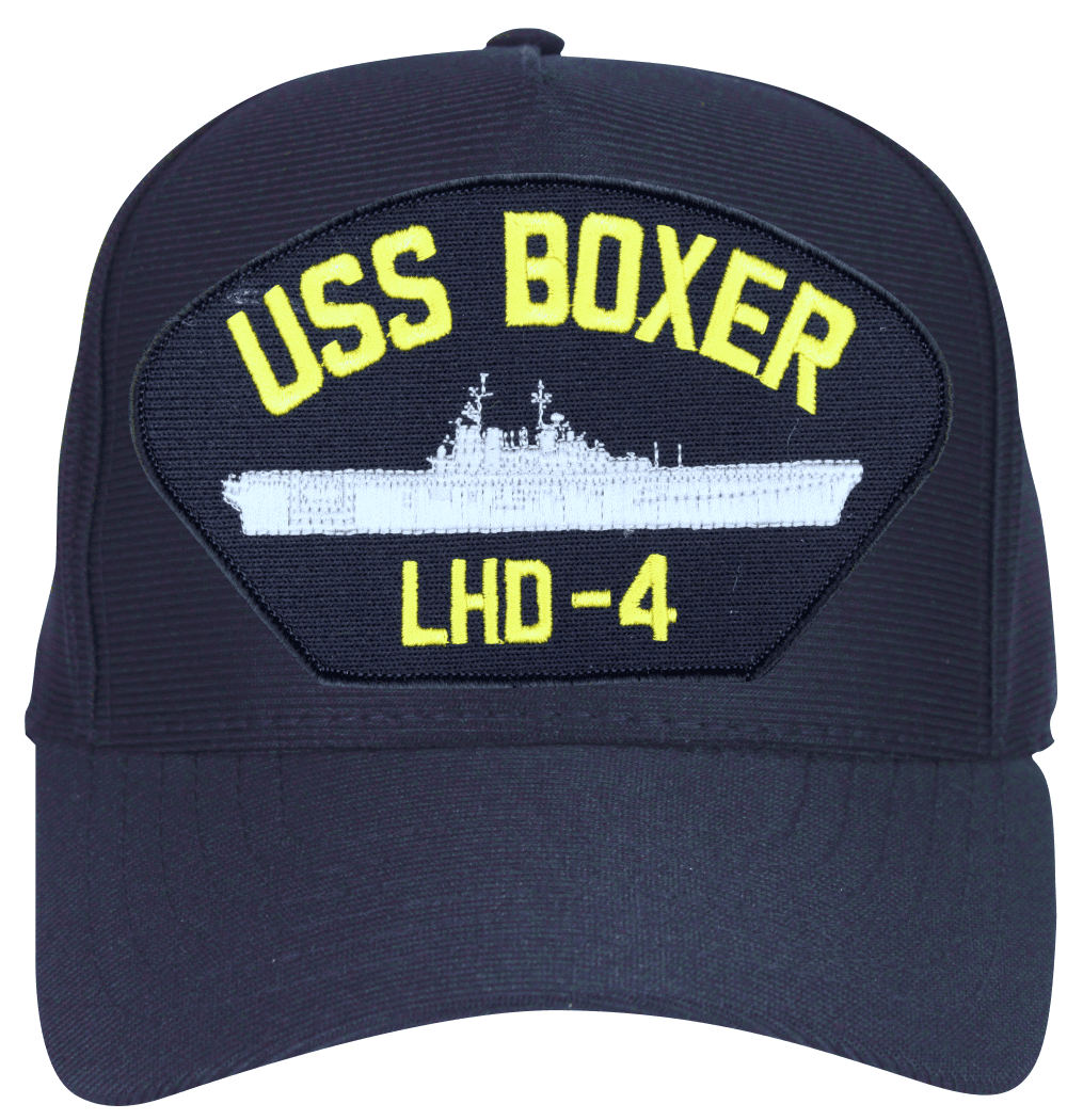 開店祝い USS Boxer LHD-4 Ships Ball Caps 個人装備
