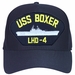 USS Boxer LHD-4 Ships Ball Caps