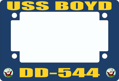 USS Boyd DD-544 Motorcycle Frame