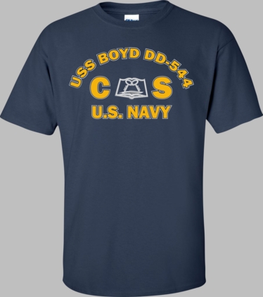 USS BOYD DD-544 Rate CS Culinary Specialist T-Shirt
