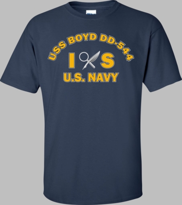 USS BOYD DD-544 Rate IS Intelligence Specialist T-Shirt