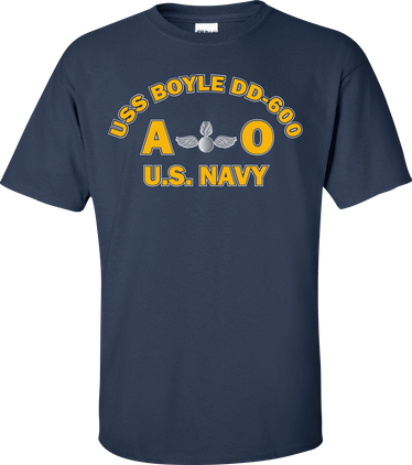USS BOYLE DD-600 Rate AO Aviation Ordnanceman T-Shirt