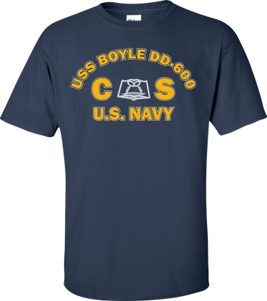 USS BOYLE DD-600 Rate CS Culinary Specialist T-Shirt