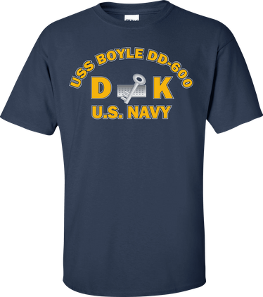 USS BOYLE DD-600 Rate DK Disbursing Clerk T-Shirt