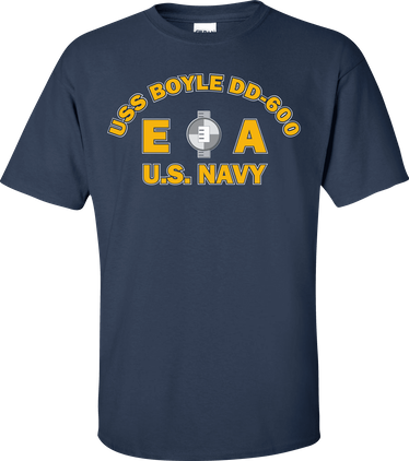 USS BOYLE DD-600 Rate EA Engineering Aide T-Shirt