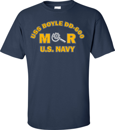 USS BOYLE DD-600 Rate MR Machinery Repairman T-Shirt