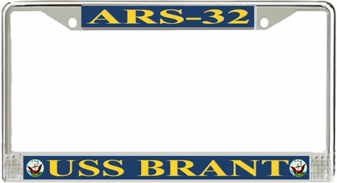 USS Brant ARS-32 License Plate Frame