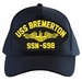 USS Bremerton SSN-698 ( Gold Dolphins ) Submarine Officers Cap