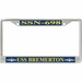 USS Bremerton SSN-698 License Plate Frame