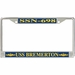 USS Bremerton SSN-698 License Plate Frame