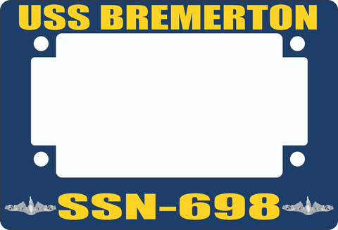 USS Bremerton SSN-698 Motorcycle Frame