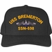 USS Bremerton SSN-698 with Blue Water Dolphins Custom Embroidered Cap