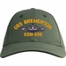 USS Bremerton SSN-698 with Blue Water Dolphins Custom Embroidered Cap