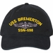 USS Bremerton SSN-698 with Dolphins Unstructured Dad Cap