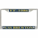 USS Brewton FF-1086 License Plate Frame