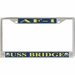 USS Bridge AF-1 License Plate Frame