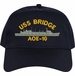 USS Bridge AOE-10 Embroidered Cap