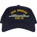 USS Bridge AOE-10 Embroidered Cap