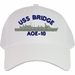 USS Bridge AOE-10 Embroidered Cap