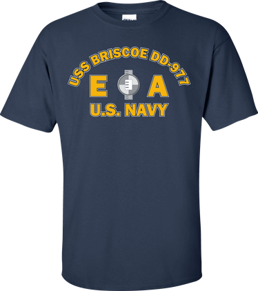 USS BRISCOE DD-977 Rate EA Engineering Aide T-Shirt