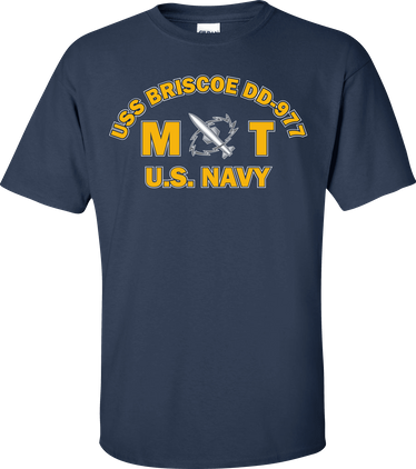 USS BRISCOE DD-977 Rate MT Missile Technician T-Shirt