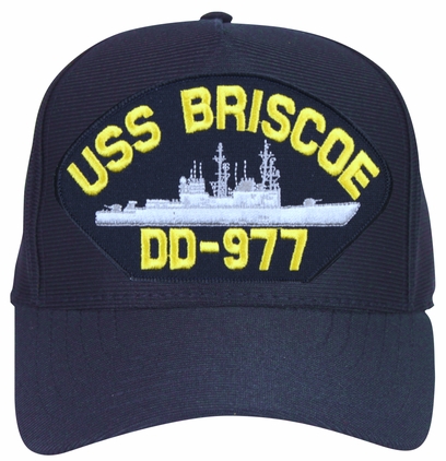 USS Briscoe DD-977 Ship Cap