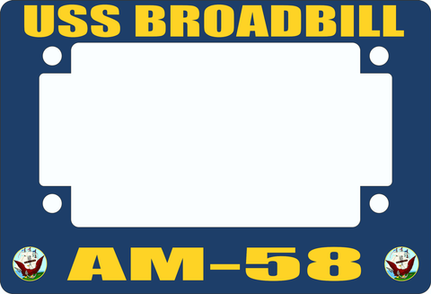 USS Broadbill AM-58 Motorcycle Frame