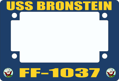 USS Bronstein FF-1037 Motorcycle Frame