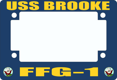 USS Brooke FFG-1 Motorcycle Frame