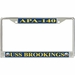 USS Brookings APA-140 License Plate Frame