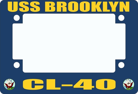 USS Brooklyn CL-40 Motorcycle Frame