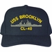 USS Brooklyn CL-40 Ship Custom Embroidered Cap