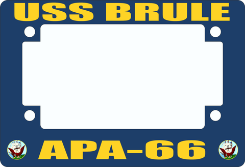 USS Brule APA-66 Motorcycle Frame