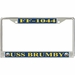 USS Brumby FF-1044 License Plate Frame