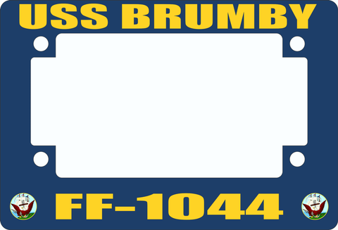 USS Brumby FF-1044 Motorcycle Frame
