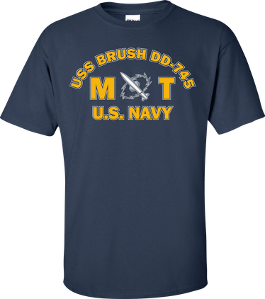 USS BRUSH DD-745 Rate MT Missile Technician T-Shirt
