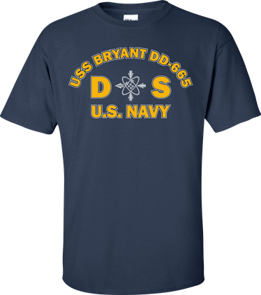 USS BRYANT DD-665 Rate DS Data Systems Technician T-Shirt
