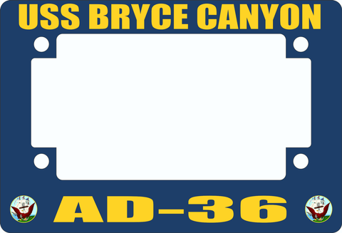 USS Bryce Canyon AD-36 Motorcycle Frame