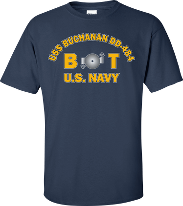 USS BUCHANAN DD-484 Rate BT Boiler Technician T-Shirt