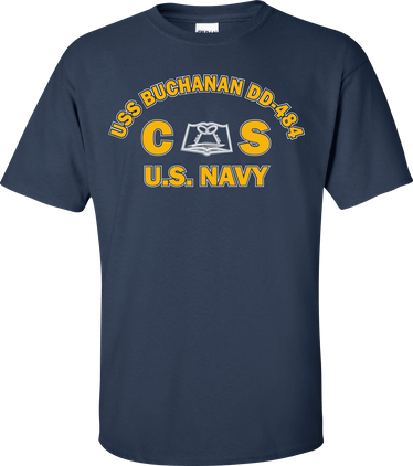 USS BUCHANAN DD-484 Rate CS Culinary Specialist T-Shirt
