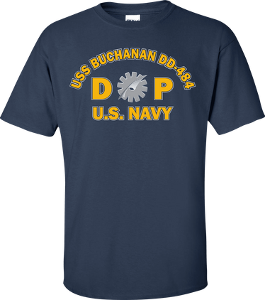 USS BUCHANAN DD-484 Rate DP Data Processing Technician T-Shirt