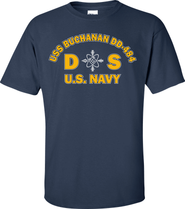 USS BUCHANAN DD-484 Rate DS Data Systems Technician T-Shirt