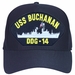 USS Buchanan DDG-14 Ball Cap Hat