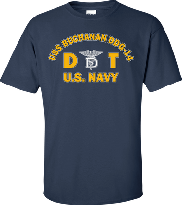 USS BUCHANAN DDG-14 Rate DT Dental Technician T-Shirt
